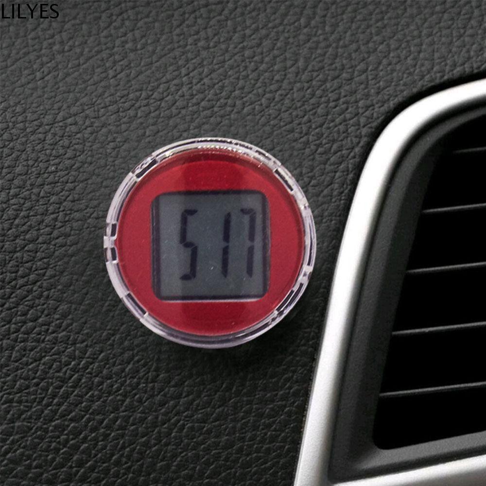 Relógio Eletrônico De Motocicleta LILYES , De Carro Simples Mudo , À Prova D'água ABS em Oferta na Shopee