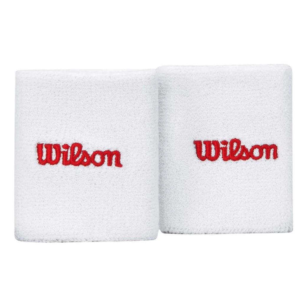 Munhequeira Dupla Wilson Wristband Para Tênis Beachtennis