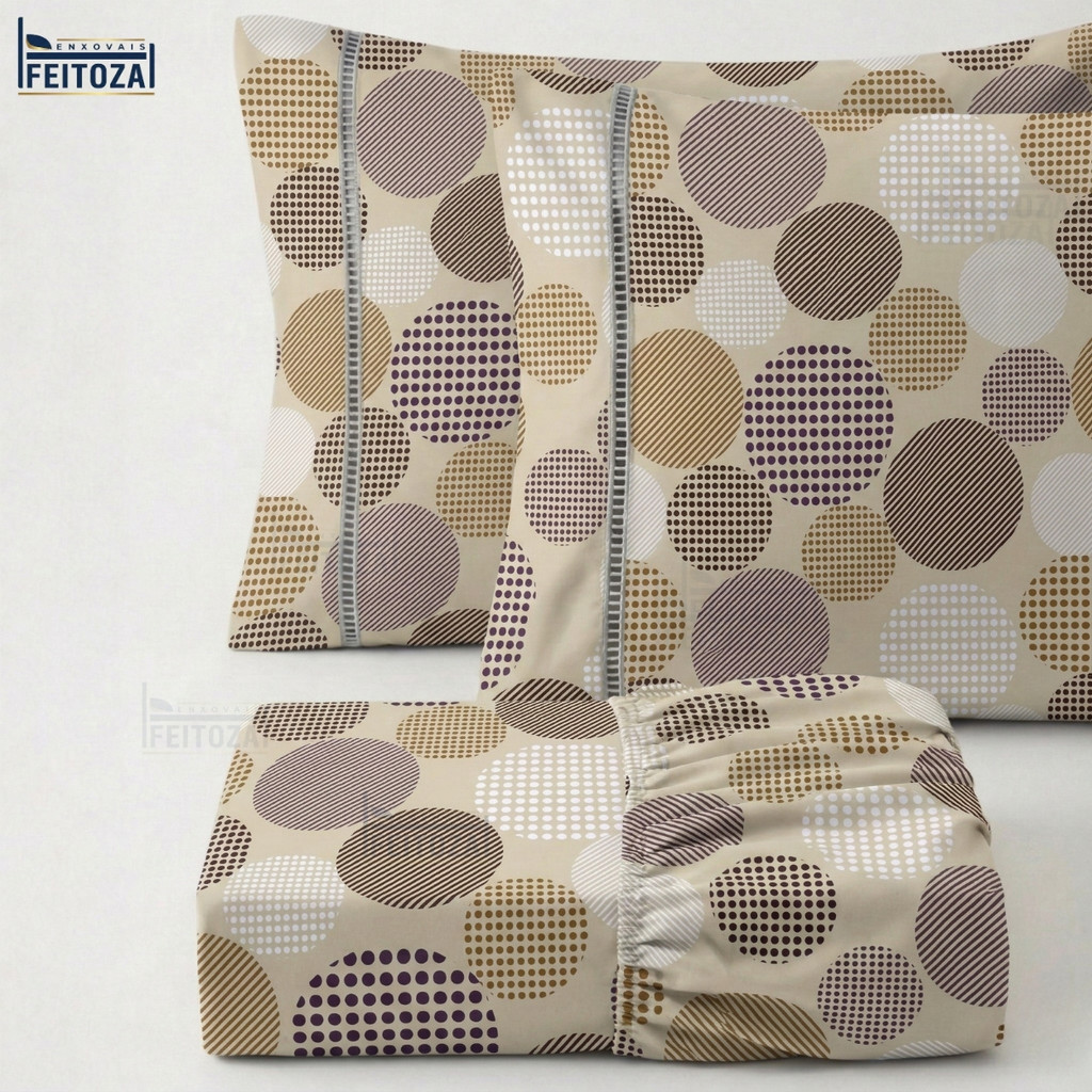 Jogo de Cama 400 Fios Casal Roupa de Cama Queen e Lençol Solteiro Tecido Aveludado Macio Premium!