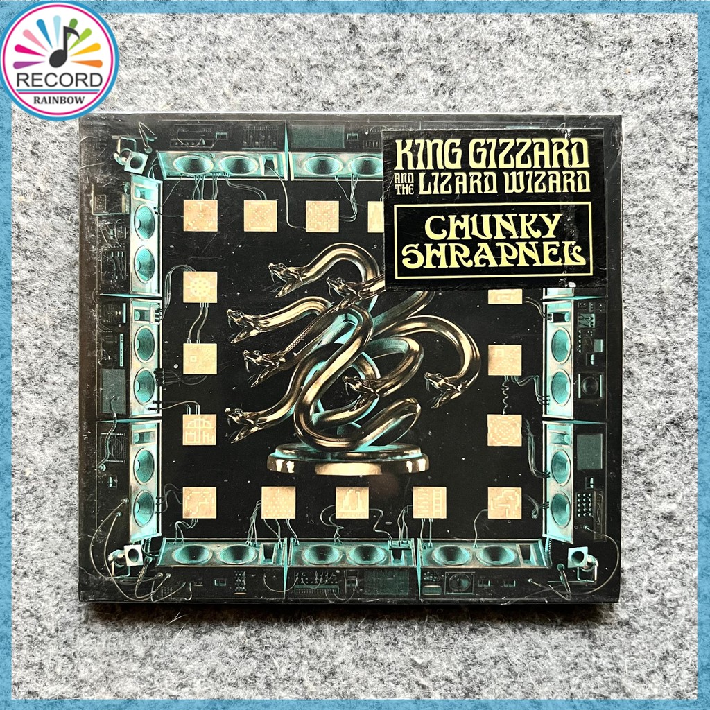King Gizzard And The Lizard Wizard Chunky Shrapnel Original CD Album [Lacrado] Brand New 1Z06090 ZK