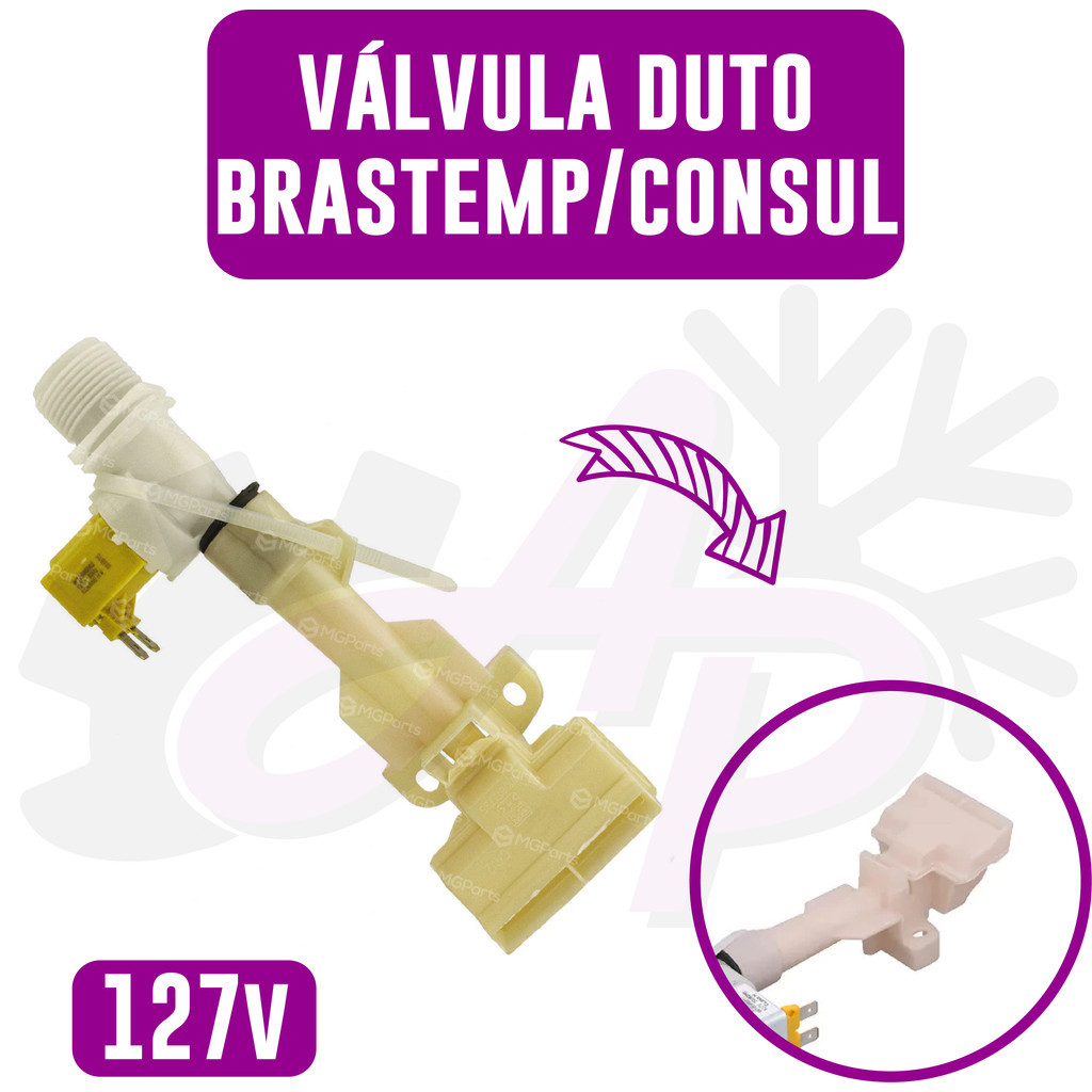 Válvula Entrada Agua Consul Cwh11 Cwh12 W10632302 - 127v