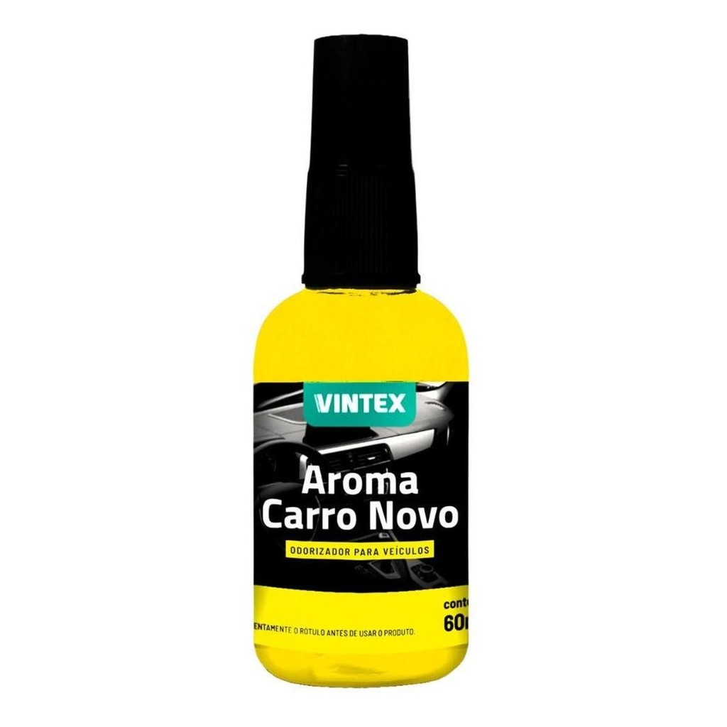 Aroma Cheirinho Odorizador Automotivo Carro Novo Spray 60ml Vintex Vonixx