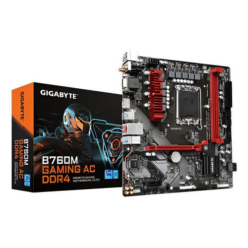 Placa-mãe Gigabyte B760m Gaming Ac Lga1700 Intel 12v E 13g - REEMBALADO