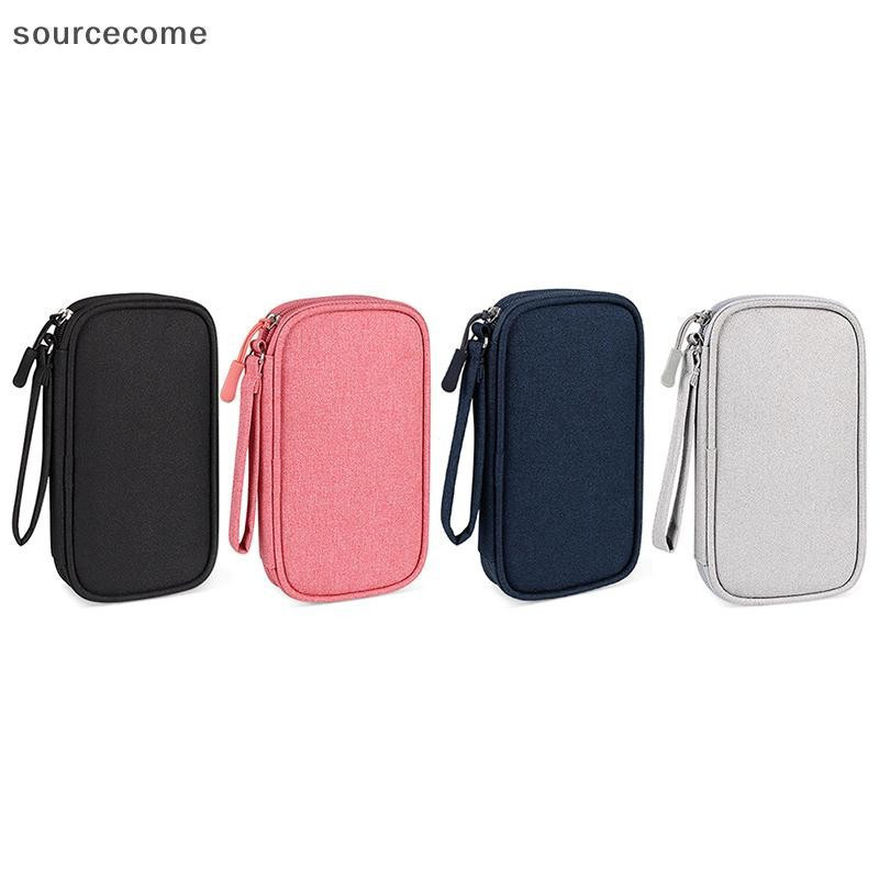 [SOURC] Estojo USB Digital Eletrônico Cabo Portátil Bolsa De Armazenamento Para Viagem Bolsas Acessórios Carregador De D