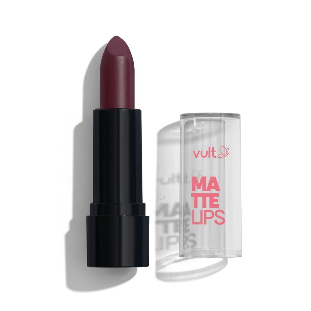 Batom Vinho Uva Matte Lips 3,8g
