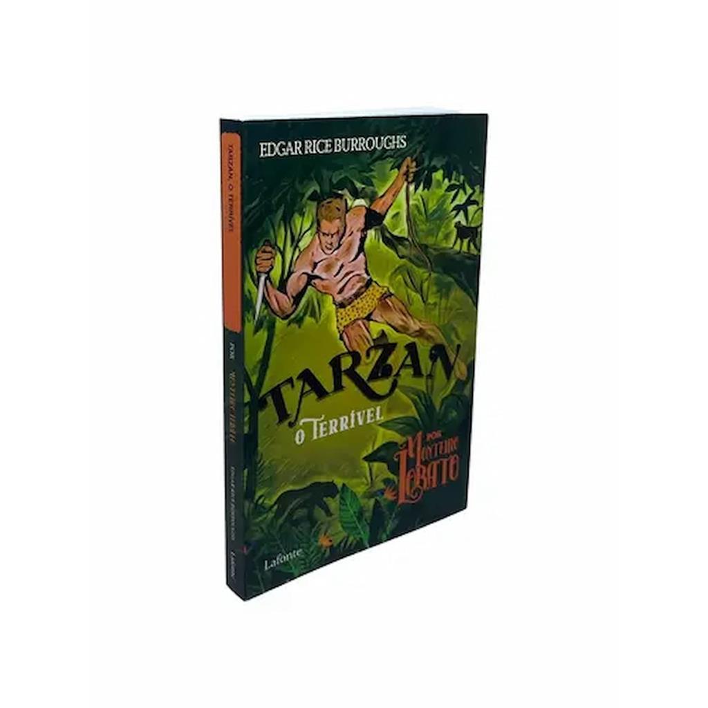 Tarzan O terrível autor Edgar Rice Burroughs e Monteiro Lobato