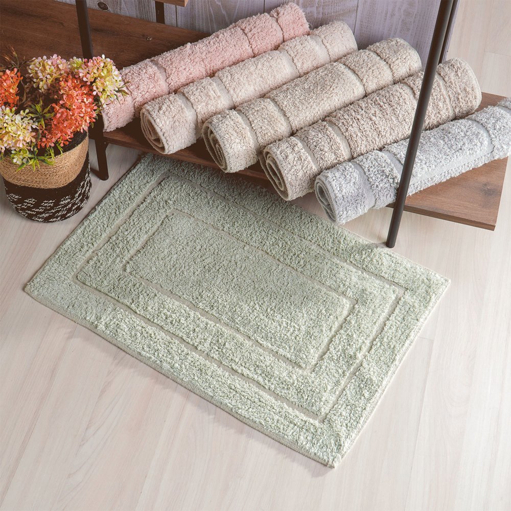 Kit 2 Tapetes de Banheiro 100% Algodão 40x60cm Bene Casa em Oferta na Shopee