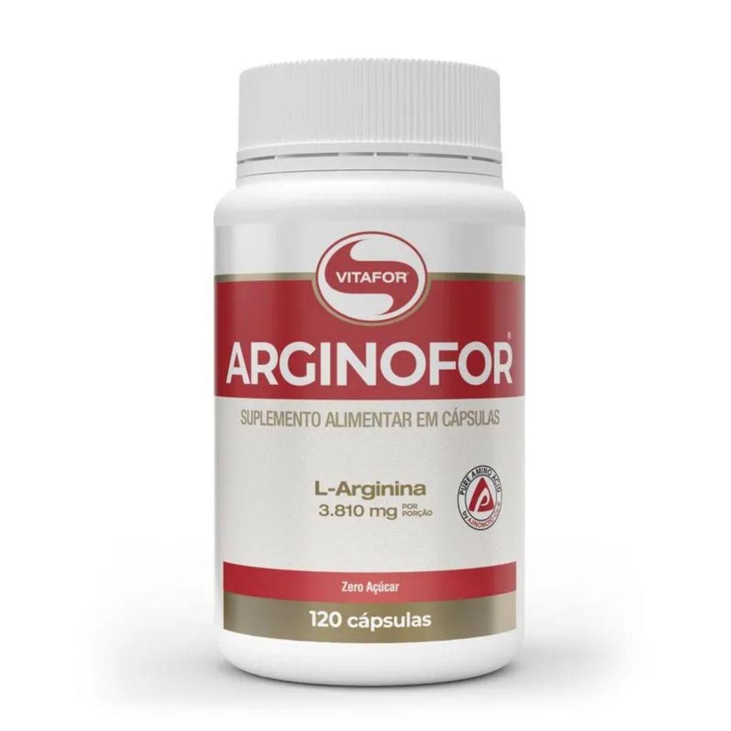 Arginofor L-Arginina 3810mg 120 Capsulas Vitafor