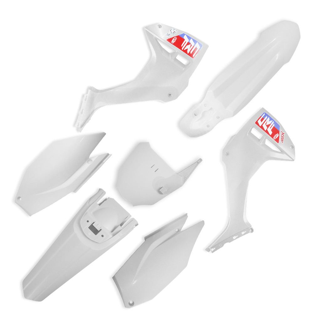 Kit Carenagem Roupa Plástico C/ Number Amx Crf 300f 2025 Em Diante