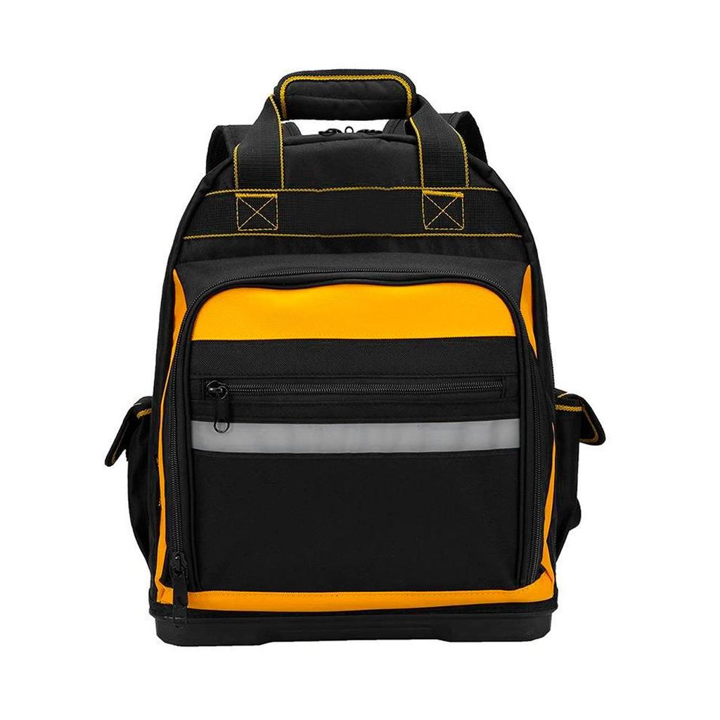 Mochila De Ferramentas Profissional Para Técnico Manutenção Montador Fundo PVC Rígido Reforçada 30L Resistente À Água em Oferta na Shopee