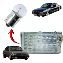 KIT LANTERNA DE TETO CHEVETT MONZA OPALA COM LÂMPADA HALÓGENA 69 4W 12 VOLTS