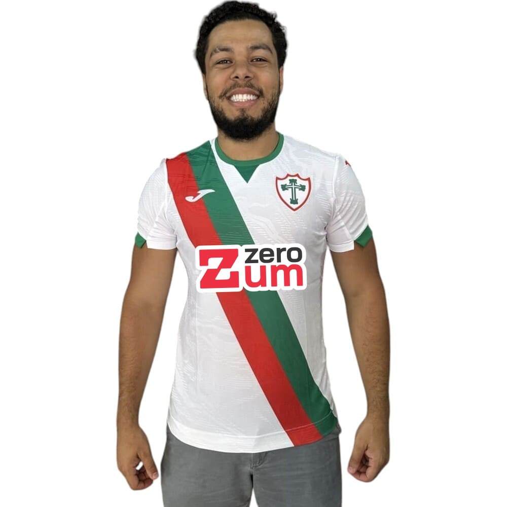 Camisa Portuguesa II Joma Jogador 2025 C/ Patrocínio Branca