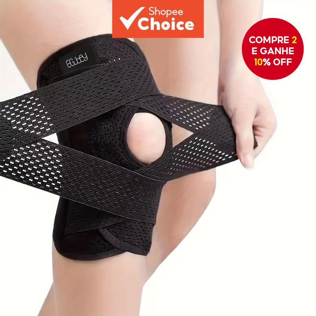1Pc Joelheira Respirável Para Homens Mulheres Alívio Da Dor Ajustável