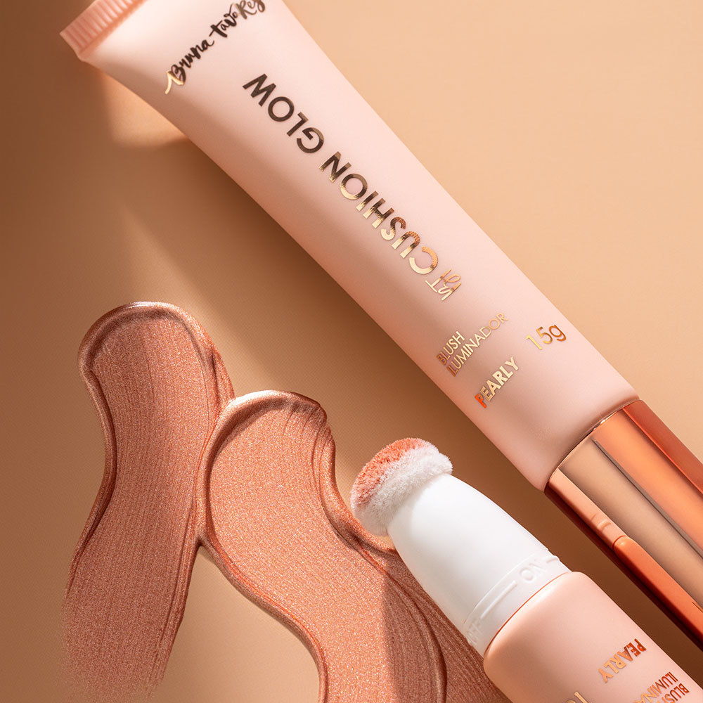 Blush Iluminador BT Cushion Glow - Bruna Tavares em Oferta na Shopee