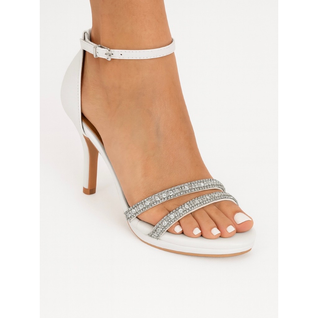 Sandalia Salto Feminina Vizzano Original Gliter Festa Conforto 6210 em Oferta na Shopee