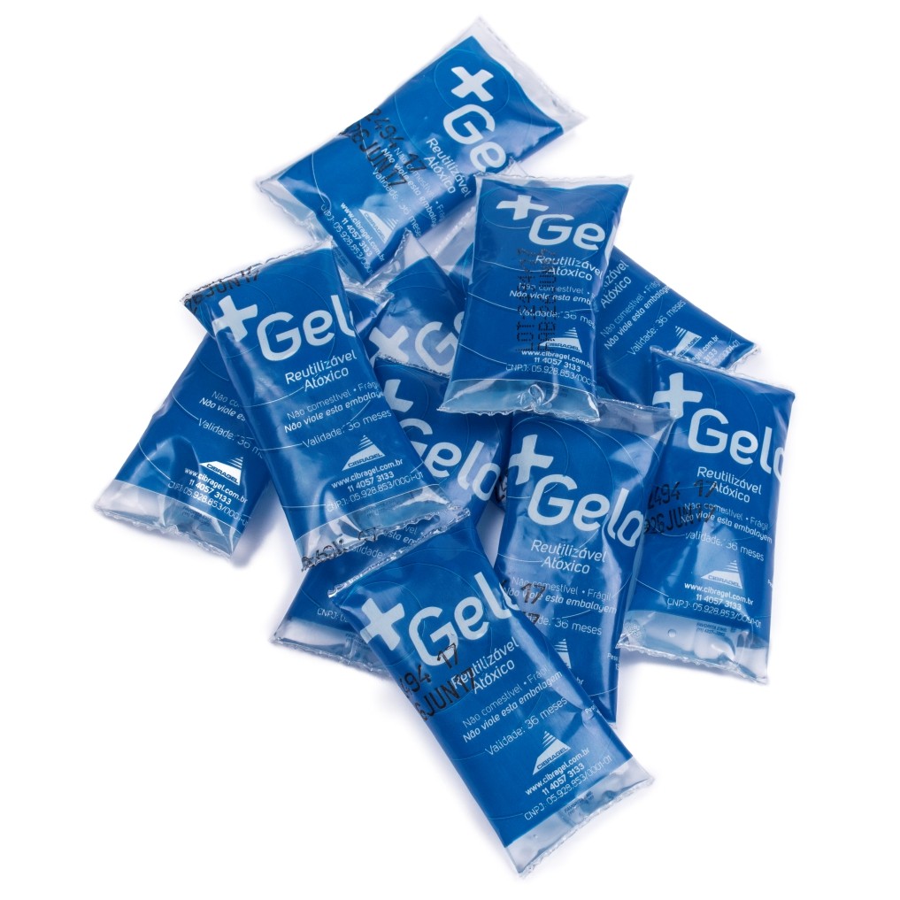 Gelo Gel Artificial Flexível +Gelo 15g | Kit com 800 un