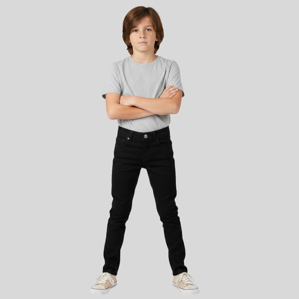 Calça Sarja Infantil Menino 12 ao 16 Volta As Aulas