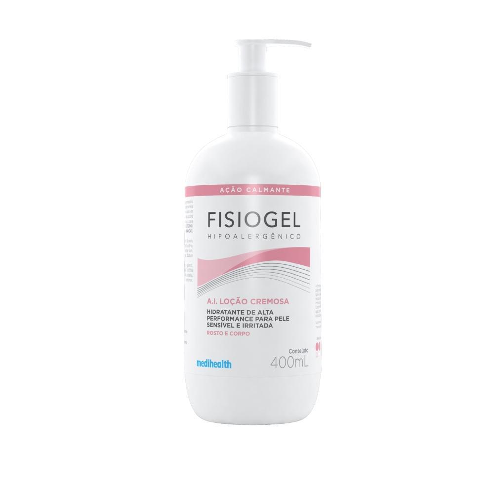 Fisiogel Acao Calmante A.i. Locao Cremosa 400ml