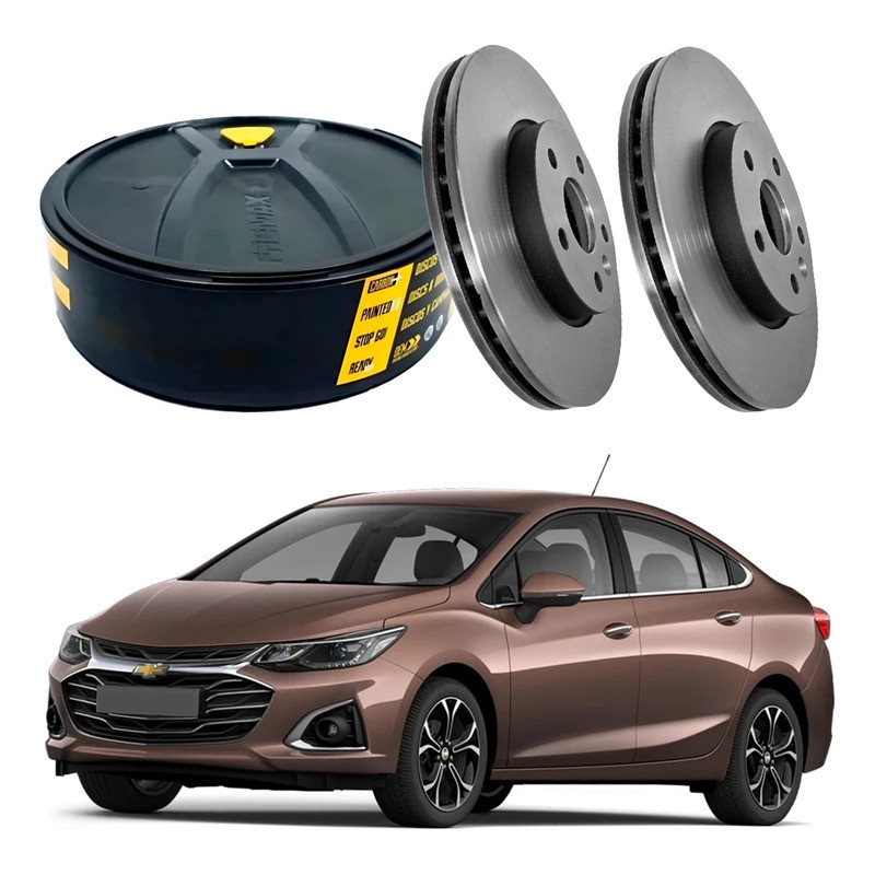 Disco Freio Dianteiro Fremax Cruze Sedan 1.4 2017 A 2023 em Oferta na Shopee