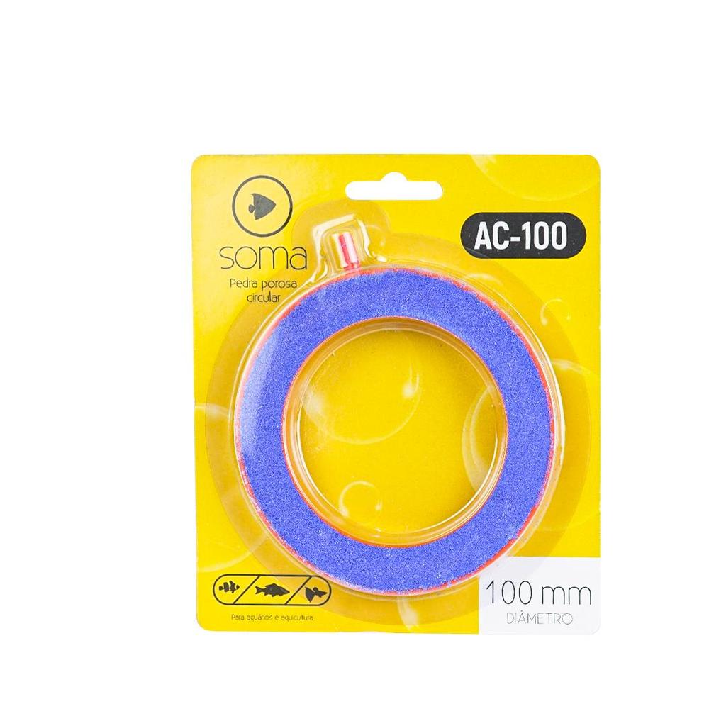 PEDRA POROSA SOMA CIRCULAR AC-100 (10CM)