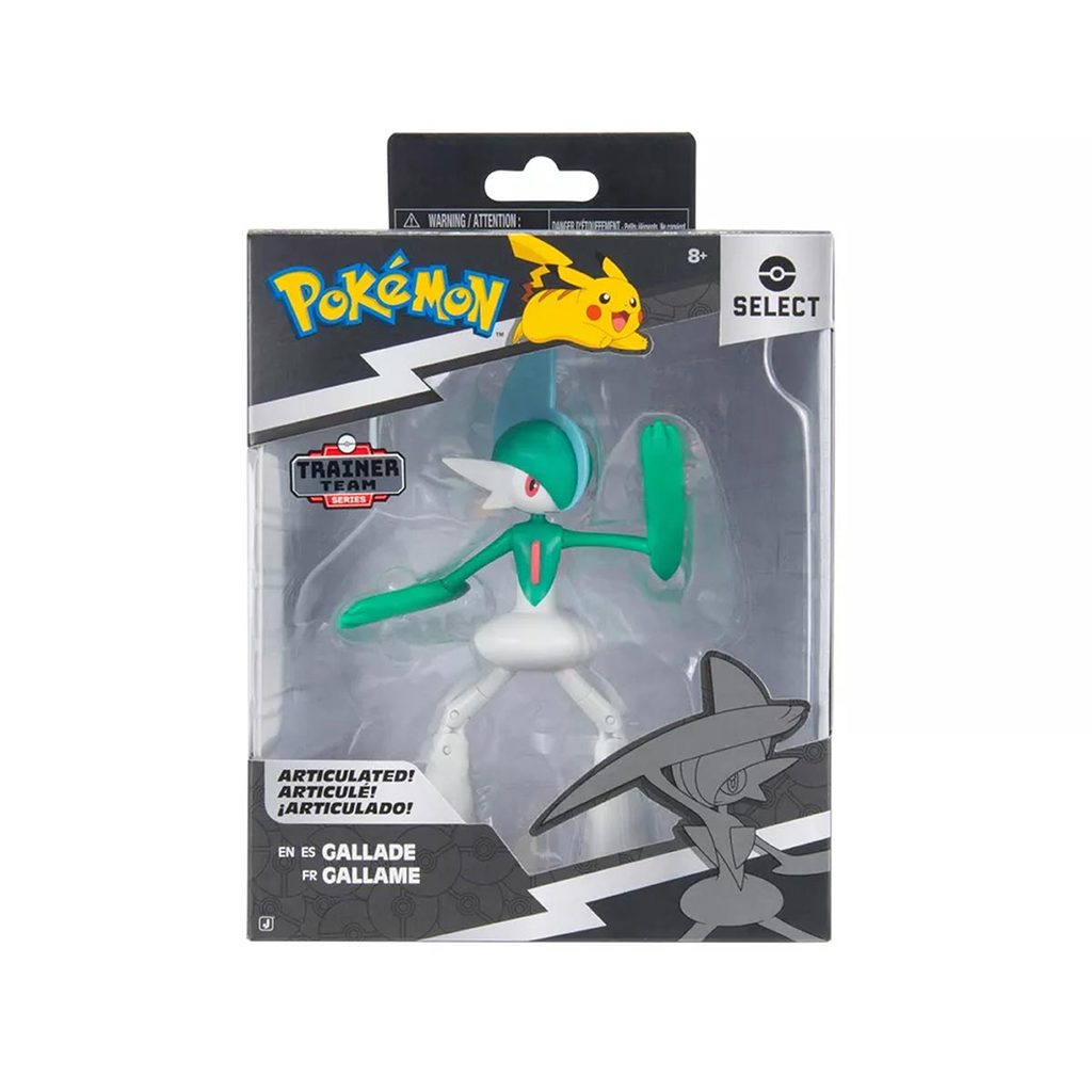 Boneco Super Articulado Gallade De 15Cm - Pokémon em Oferta na Shopee