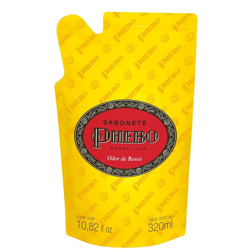 Phebo Odor de Rosas Refil - Sabonete Líquido 320ml em Oferta na Shopee