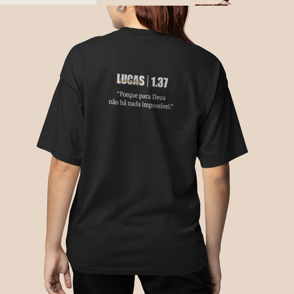 Camiseta Blusa T-shirt Oversized Feminina Camisa Treino Fitness Camisetao Em Algodão Lucas 1;37