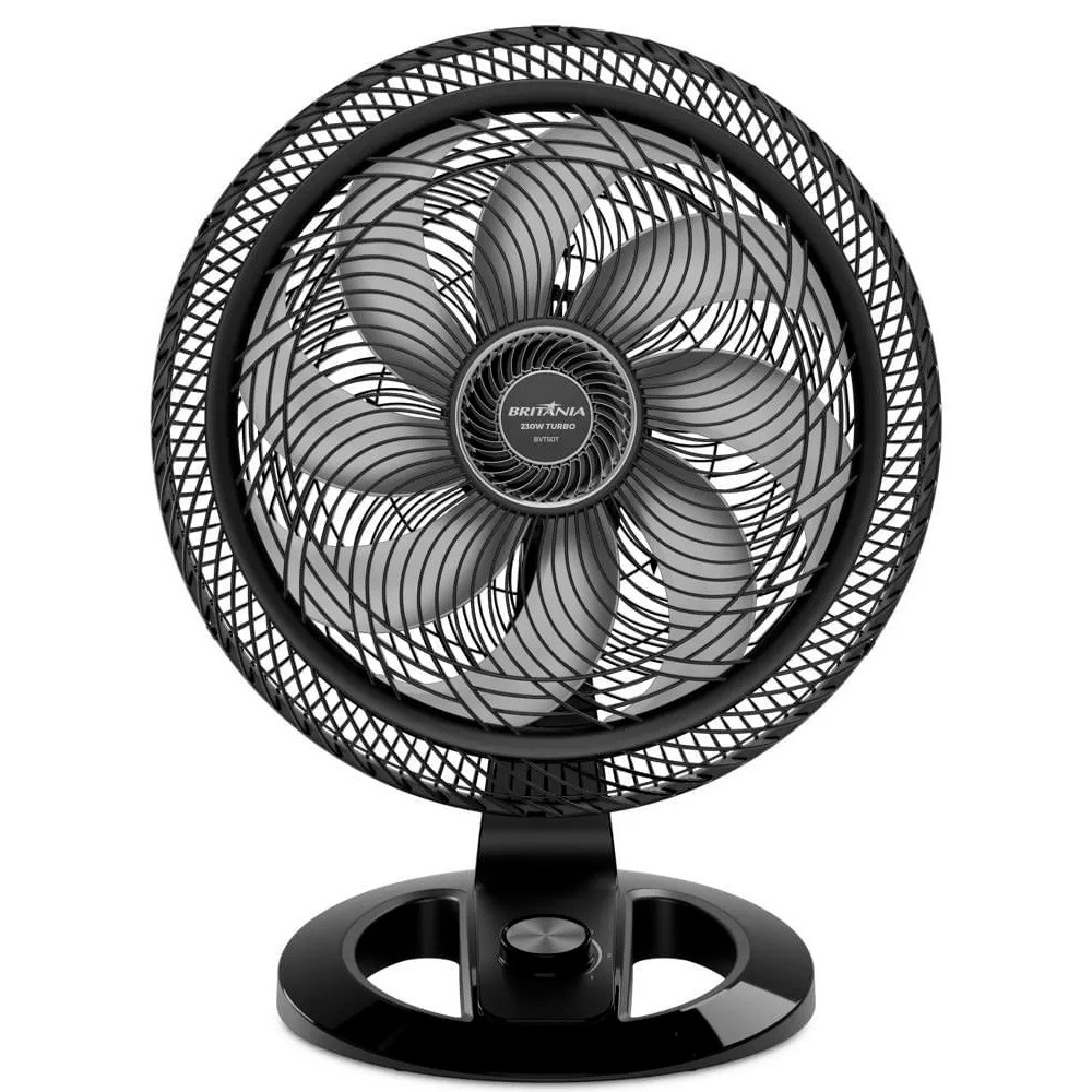 Ventilador 2 em 1 Britânia BVT50T Parede e Mesa 230W Hélice 48cm 8 Pás 3 Velocid