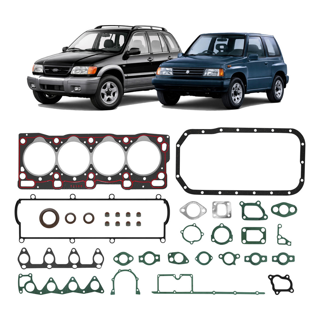 Jogo Junta Motor Completo c/retentores Tracker 2.0 8v