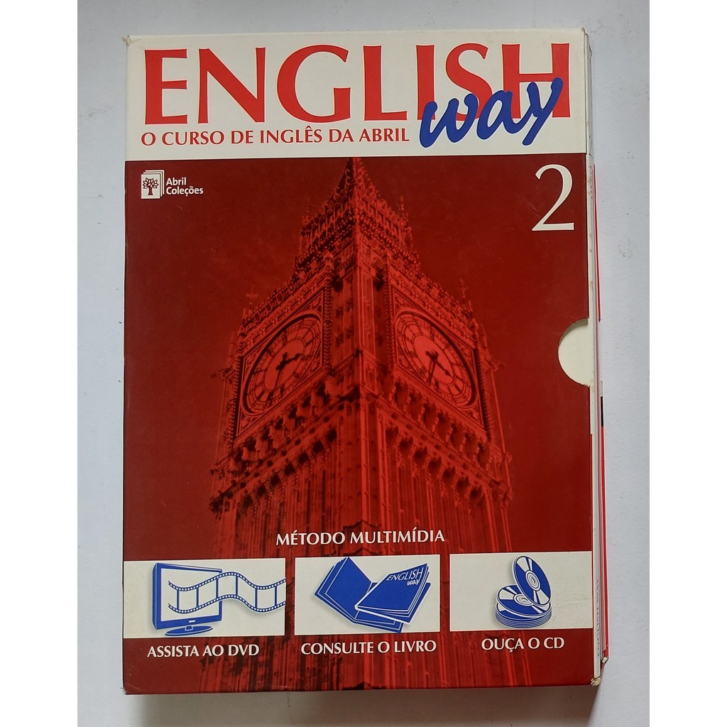 English Way Vol. 2 - O Curso De Inglês Da Abril (Livro + Cd + Dvd) de Abril Coleções 7822383