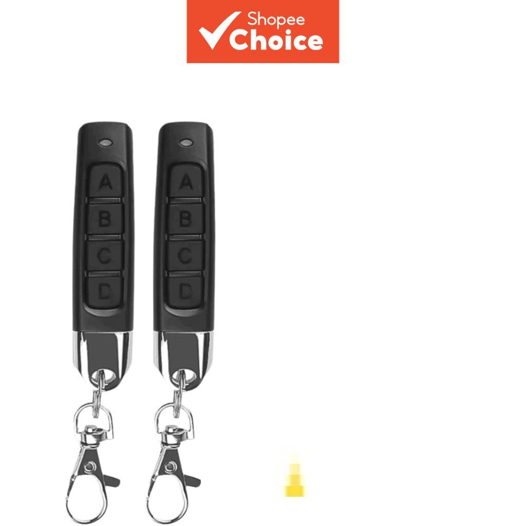 Controle remoto original para portões eletrônicos, compatível com 433MHz, automatizado para garagem, 4 botões, em Oferta na Shopee