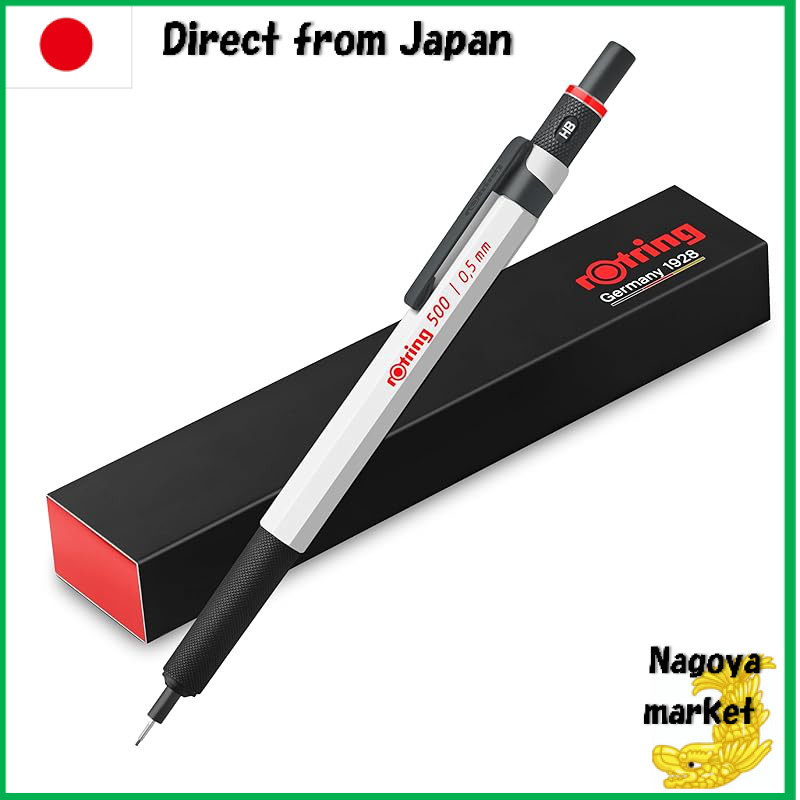 Rotring 500 Mechanical Pencil 0.5mm White 2218725【Direct from Japan】