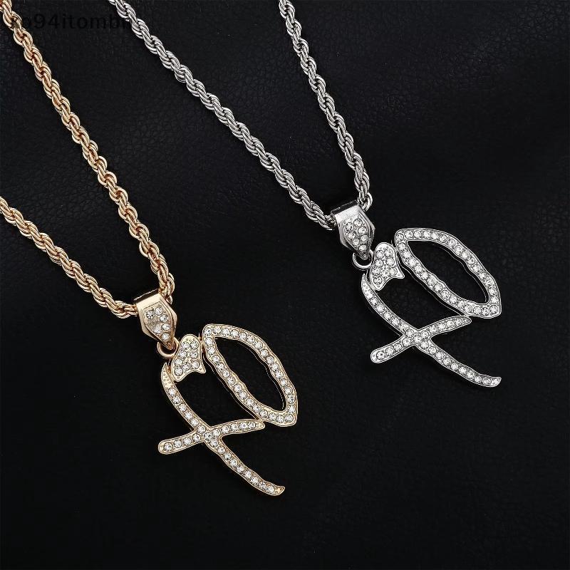 itens 1 Peça Moda Masculina Tendência De Rua Acessórios De Joias Presente Requintado Bolha Carta Xo Incrustado Pingente