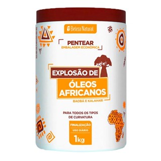 Beleza Natural Explosão de Óleos Africanos Creme de Pentear - 1kg em Oferta na Shopee