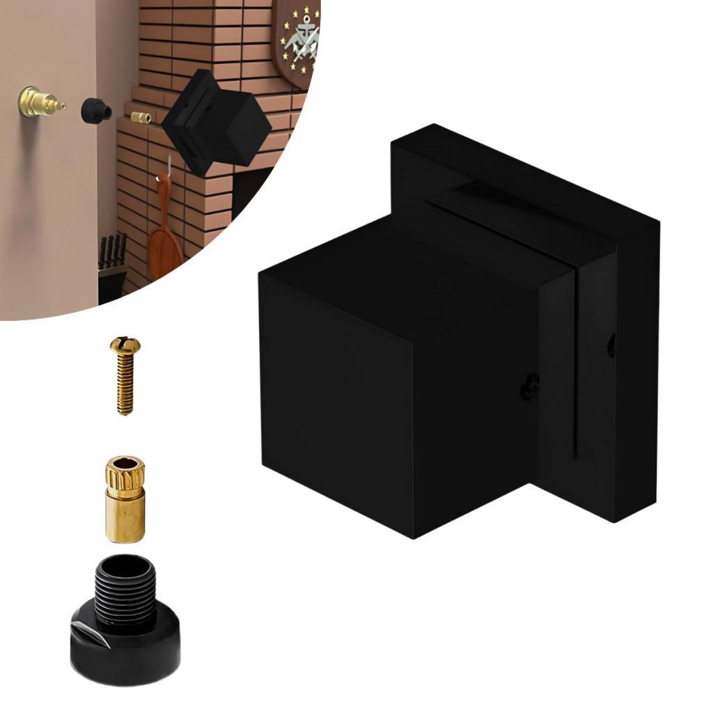 Kit Acabamento Para Registro Deca + Conversor de Registro Docol Para Deca - Preto/Fosco em Oferta na Shopee