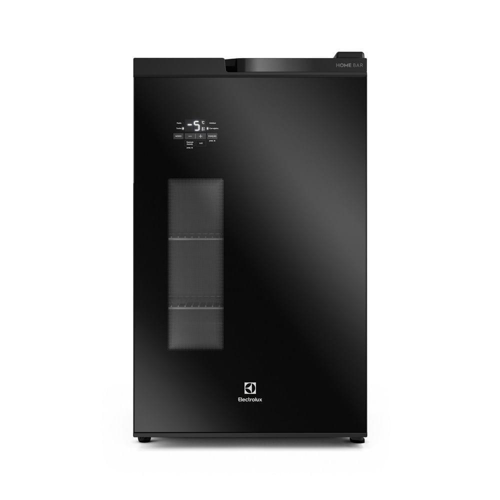 Cervejeira Home Bar Electrolux Frost Free 100L Porta de Vidro Preta (EB100) em Oferta na Shopee