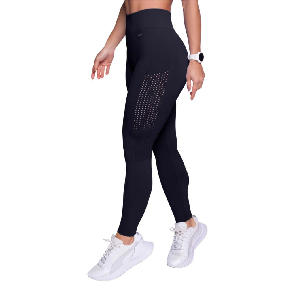 Calça Legging Selene Original Sem Costura Poliamida Fitness Academia Treino Zero Transparência