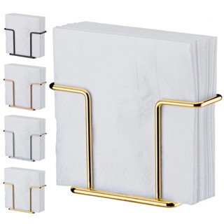 Porta Guardanapos Suporte Apoio de Papel Aço Mesa Restaurante Lanchonete Dourado Gold Future em Oferta na Shopee