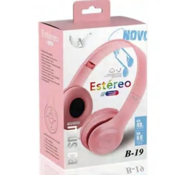 Detalhes do Fone bluetooth Com Almofadas altomex B-19 - Dragão