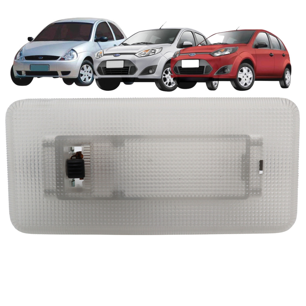Lanterna Luz Teto Ford Ka 1997 Até 2000 Fiesta 1995 Até 2002 Escort 1996 Até 1999