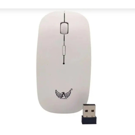 MOUSE SEM FIO AG-132 ALTOMEX COR BRANCO windows XP/VISTA/7/8/10 e MAC