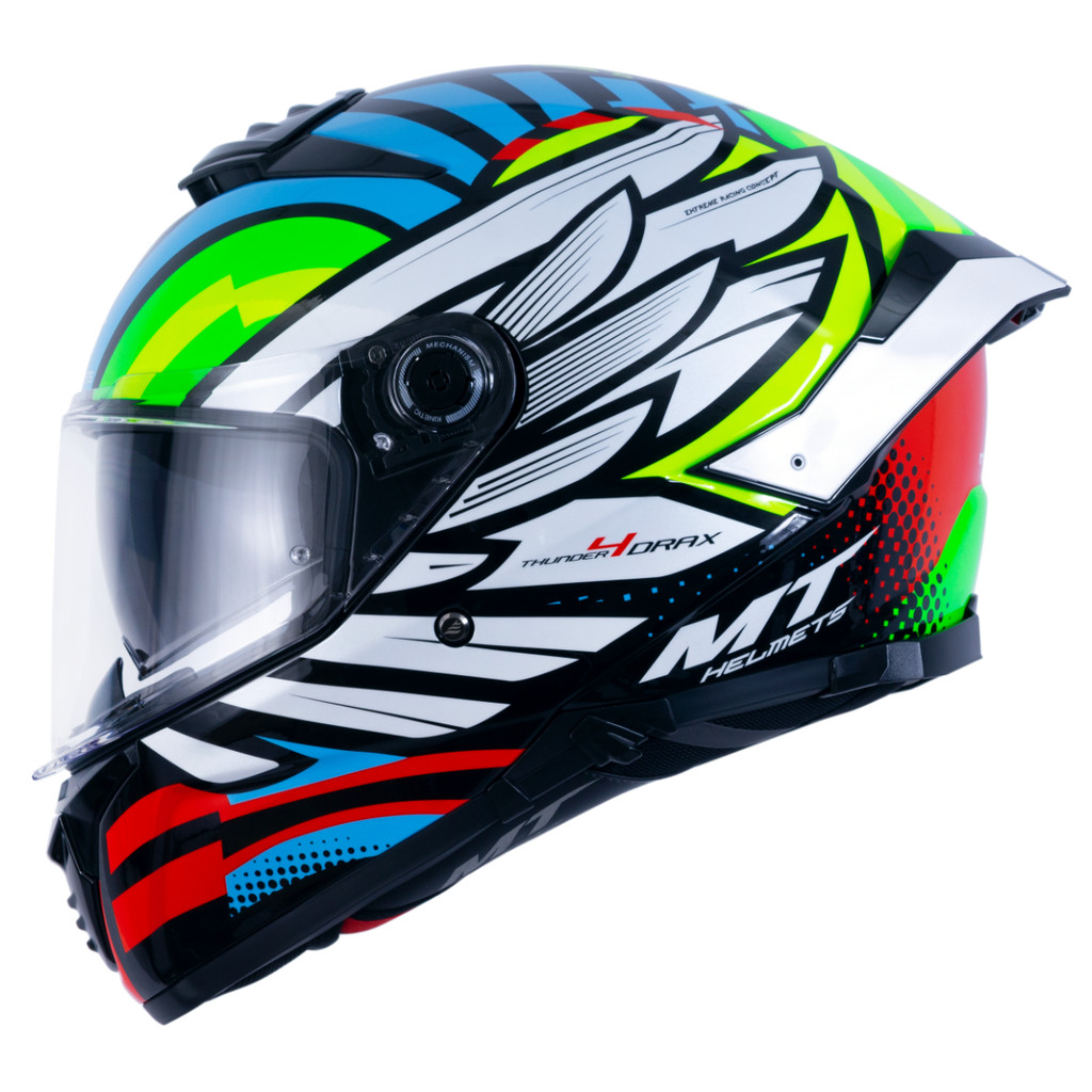 Capacete Moto MT Helmets Thunder 4 Drax B7 C/ Visor Solar