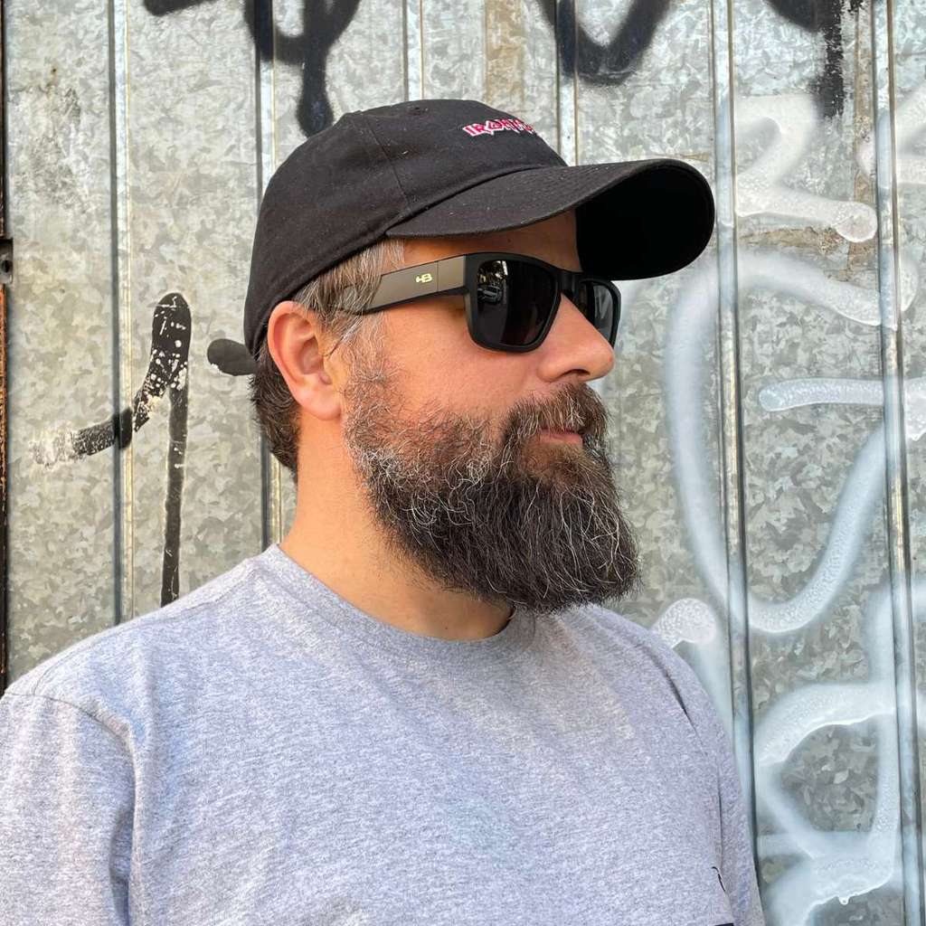 Óculos de Sol HB H-Bold Matte Black Gray