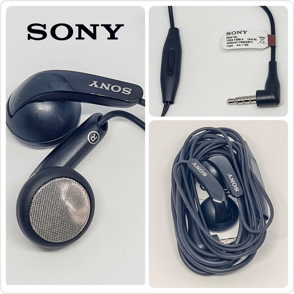 Fone auricular original Sony com microfone
