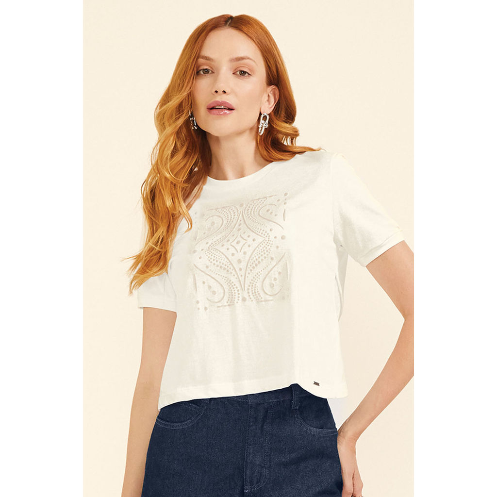 Blusa Feminina Transpasse Costas Marialícia Bege em Oferta na Shopee