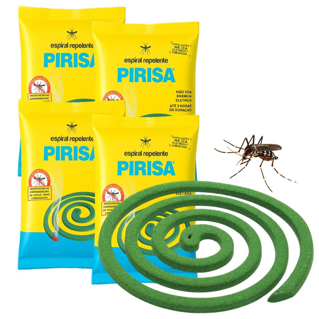 Kit 40 Espiral Repelente Contra Dengue, Zika e Chikungunya em Oferta na Shopee