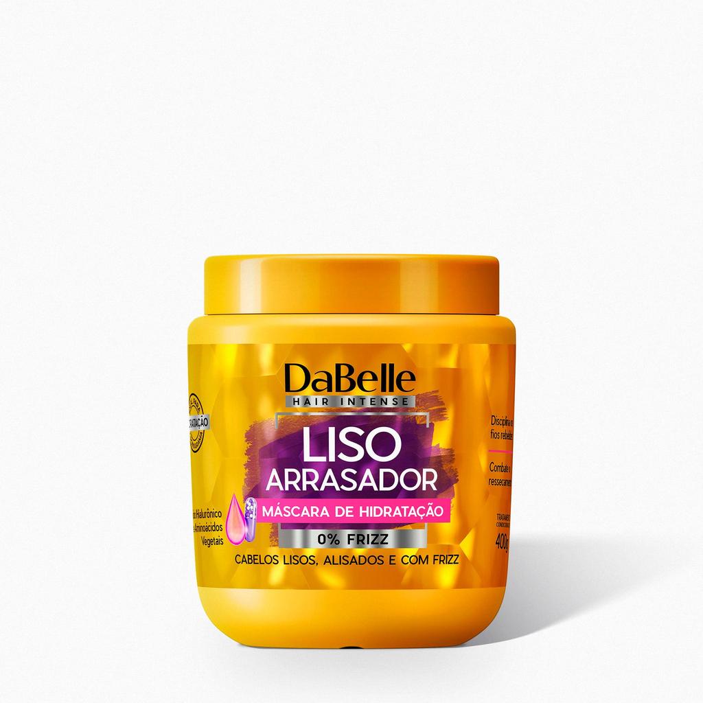 Máscara Liso Arrasador DaBelle Hair 400g em Oferta na Shopee