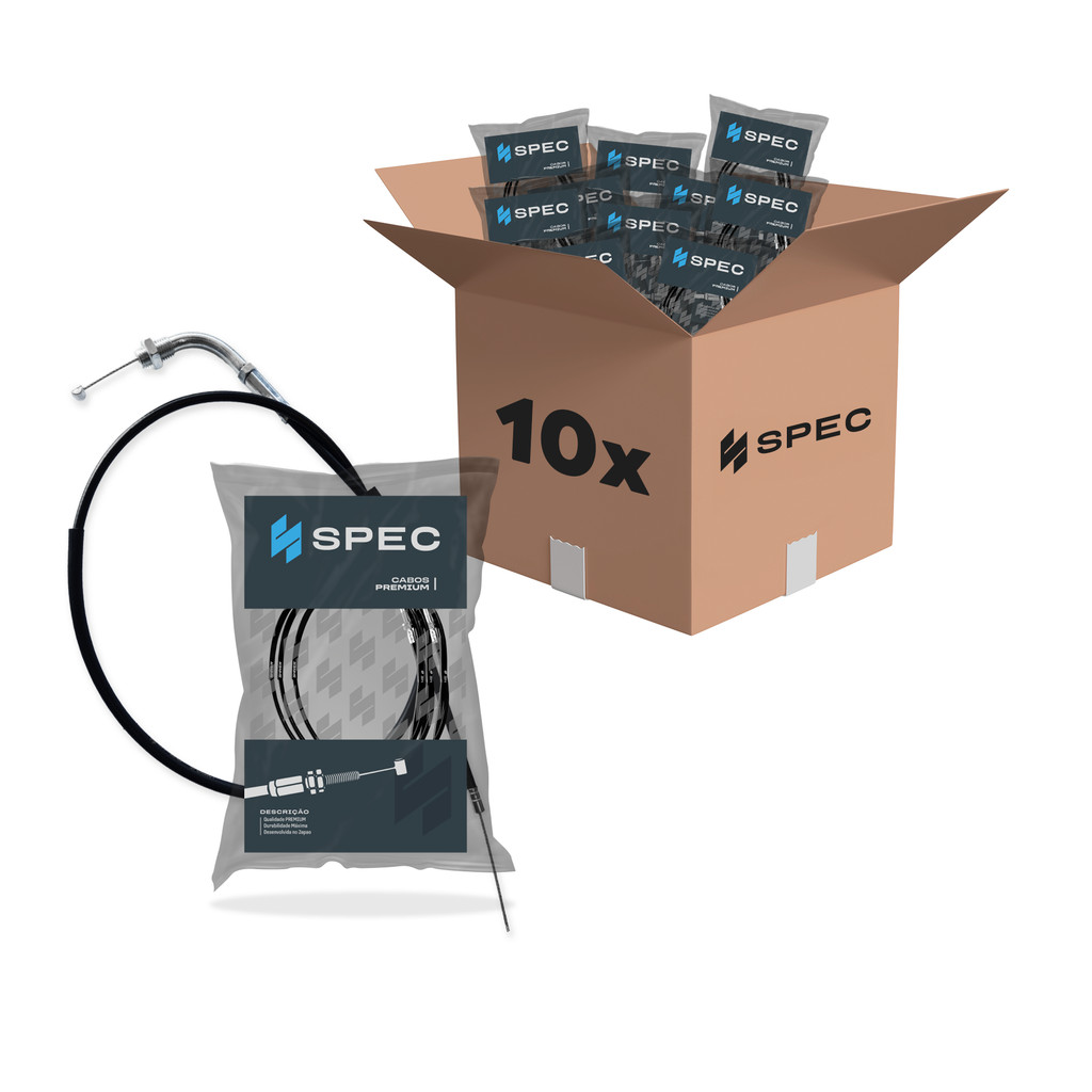 CABO ACELERADOR TITAN 160 FAN 160 ESD EX 2016-A ATACADO KIT 10 UND em Oferta na Shopee