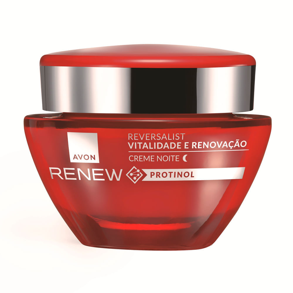 Creme Facial Avon Renew Protinol Reversalist Noite 50g em Oferta na Shopee