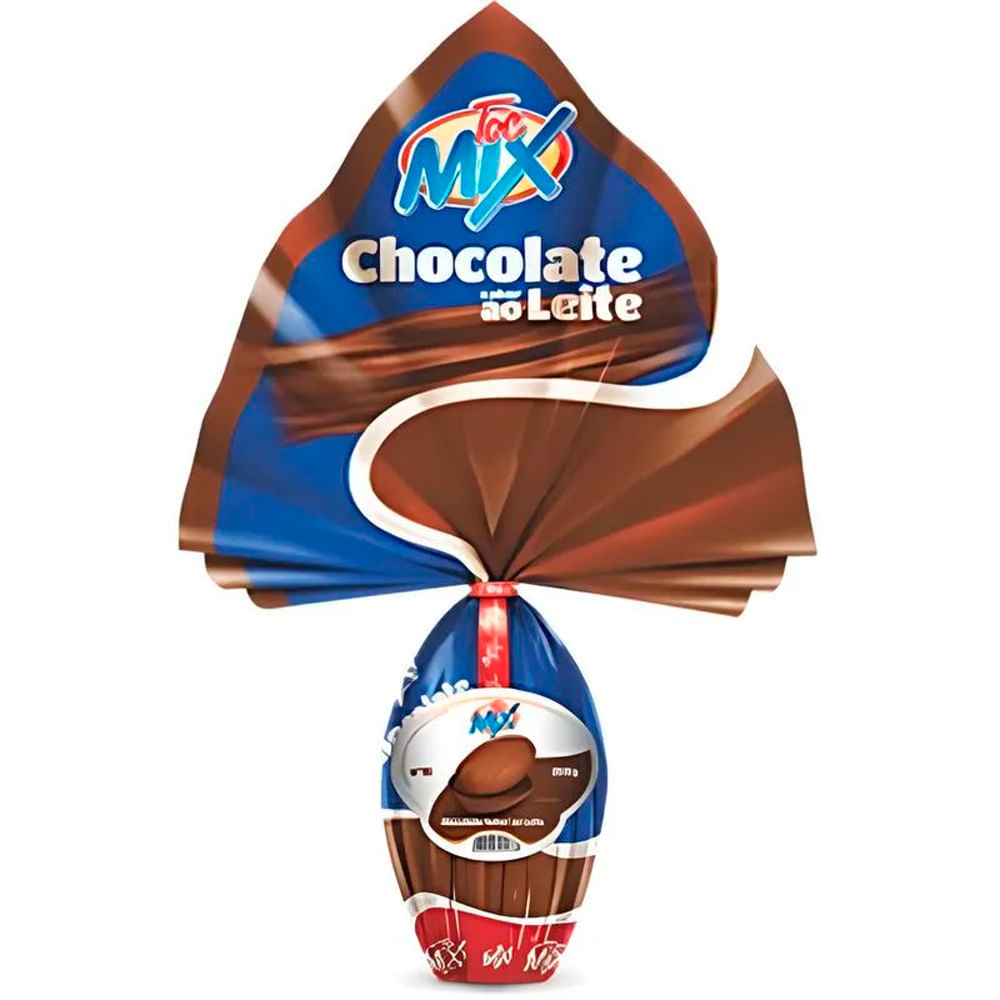 Ovo de Páscoa Toc Mix Chocolate Ao Leite 250g em Oferta na Shopee